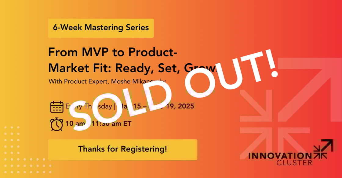 MVP to PMF_4 Sold Out